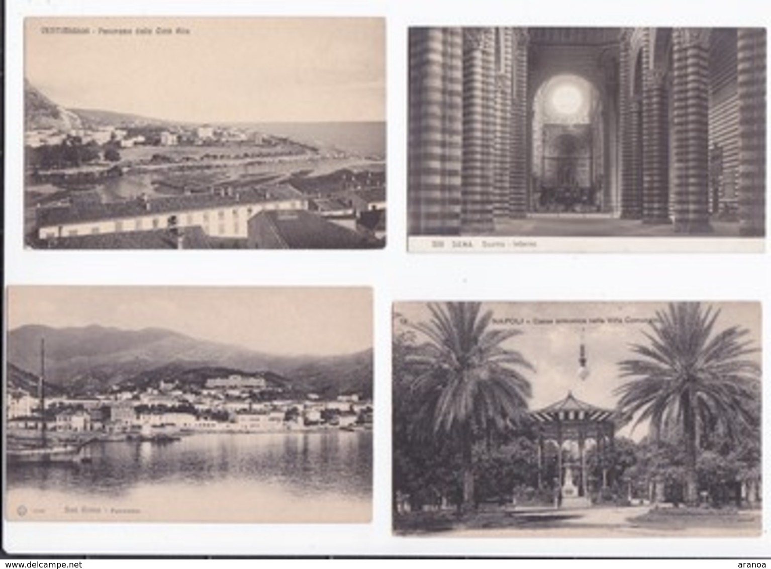 Italie -- Lot de 100 cartes