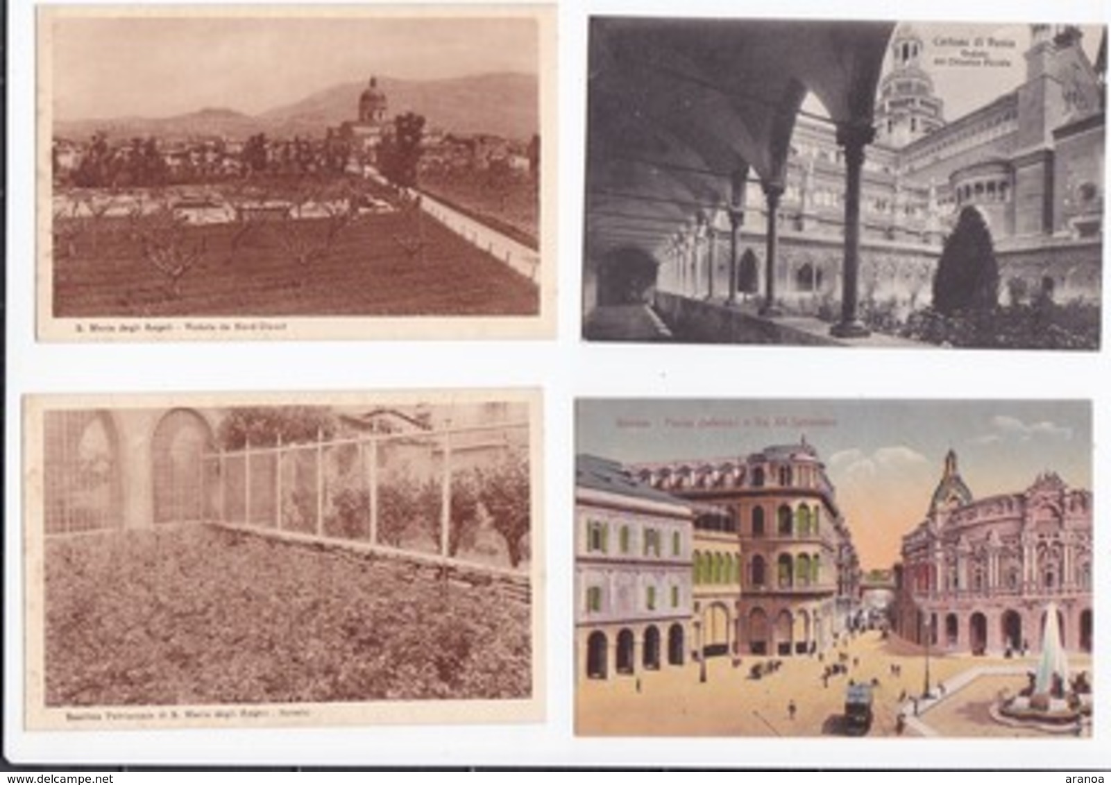 Italie -- Lot de 100 cartes