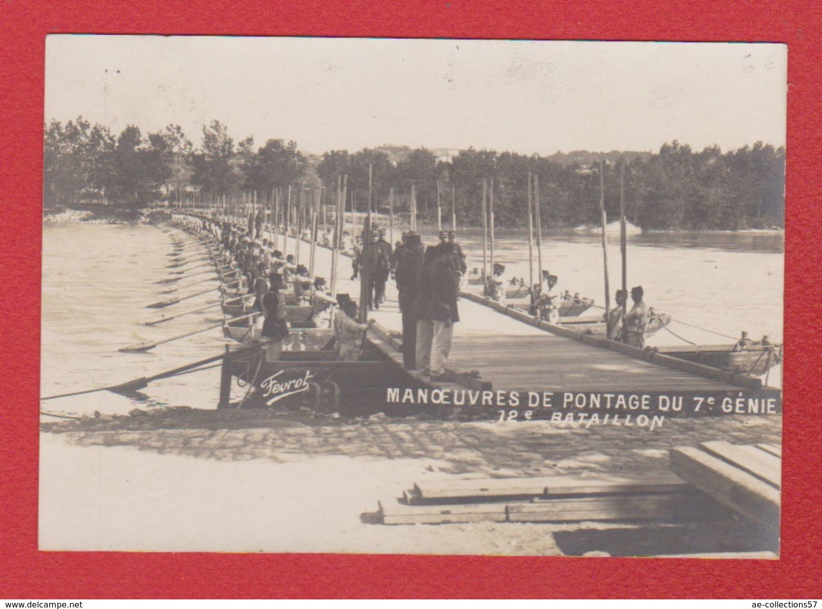 Manoeuvres De Pontage Du 7 ème Génie / 12 ème Bataillon - Manoeuvres