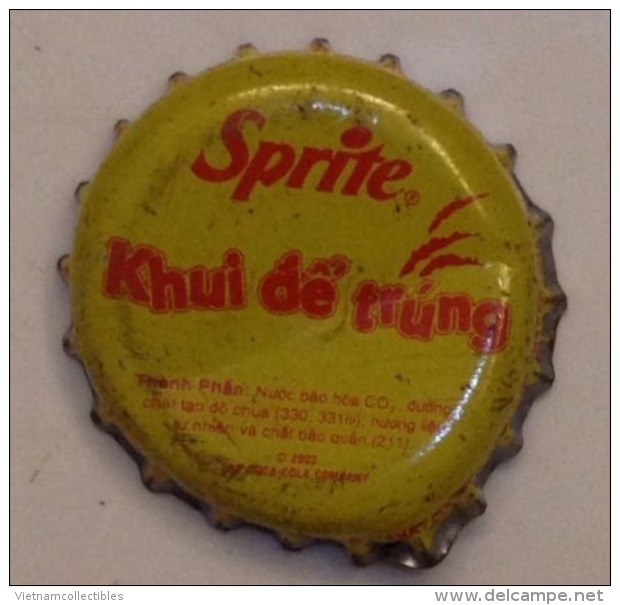 Vietnam Viet Nam Coca Cola Sprite Promotion Used Crown Cap / Kronkorken / Capsule / Chapa / Tappi - Gorras