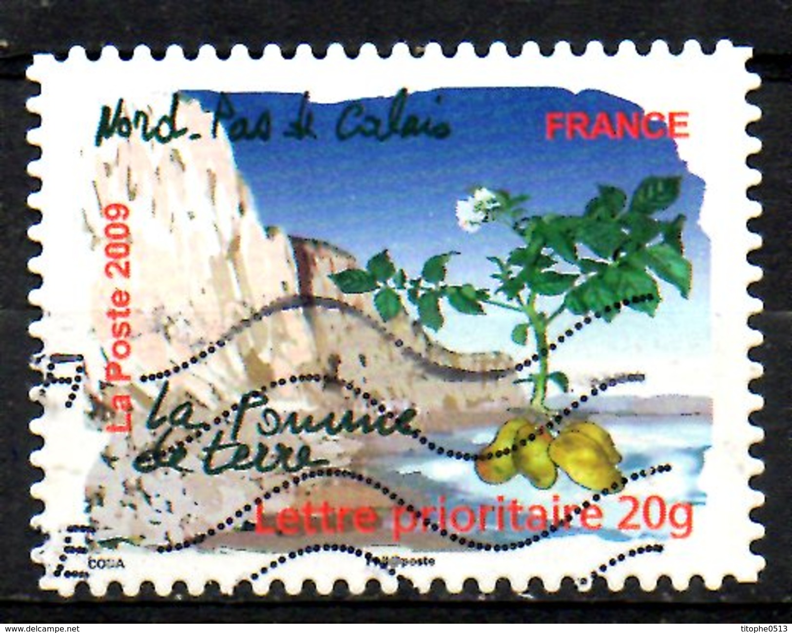 FRANCE. N° A302 De 2009 Oblitéré. Pomme De Terre. - Gemüse