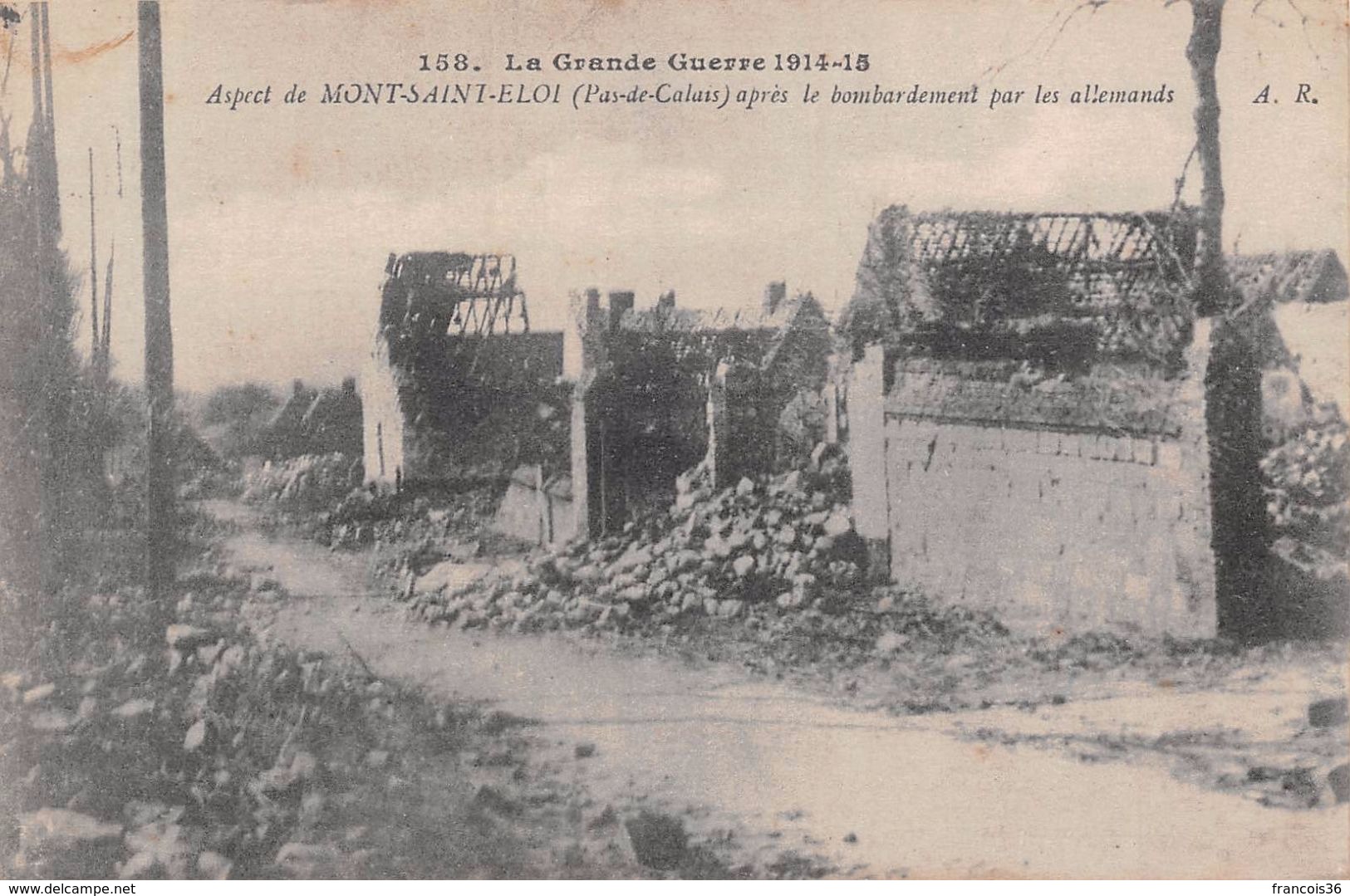 (62) - Lot De 18 CPA De Mont Saint St Eloi - Pas De Calais - Guerre 1914 1915 - Bon état - Autres & Non Classés