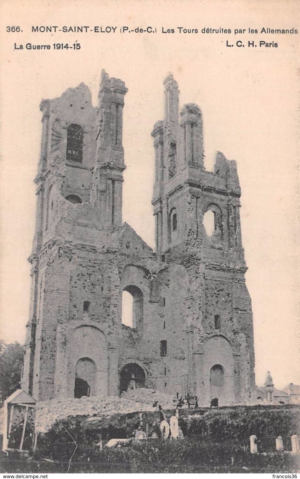 (62) - Lot de 18 CPA de Mont Saint St Eloi - Pas de Calais - Guerre 1914 1915 - bon état