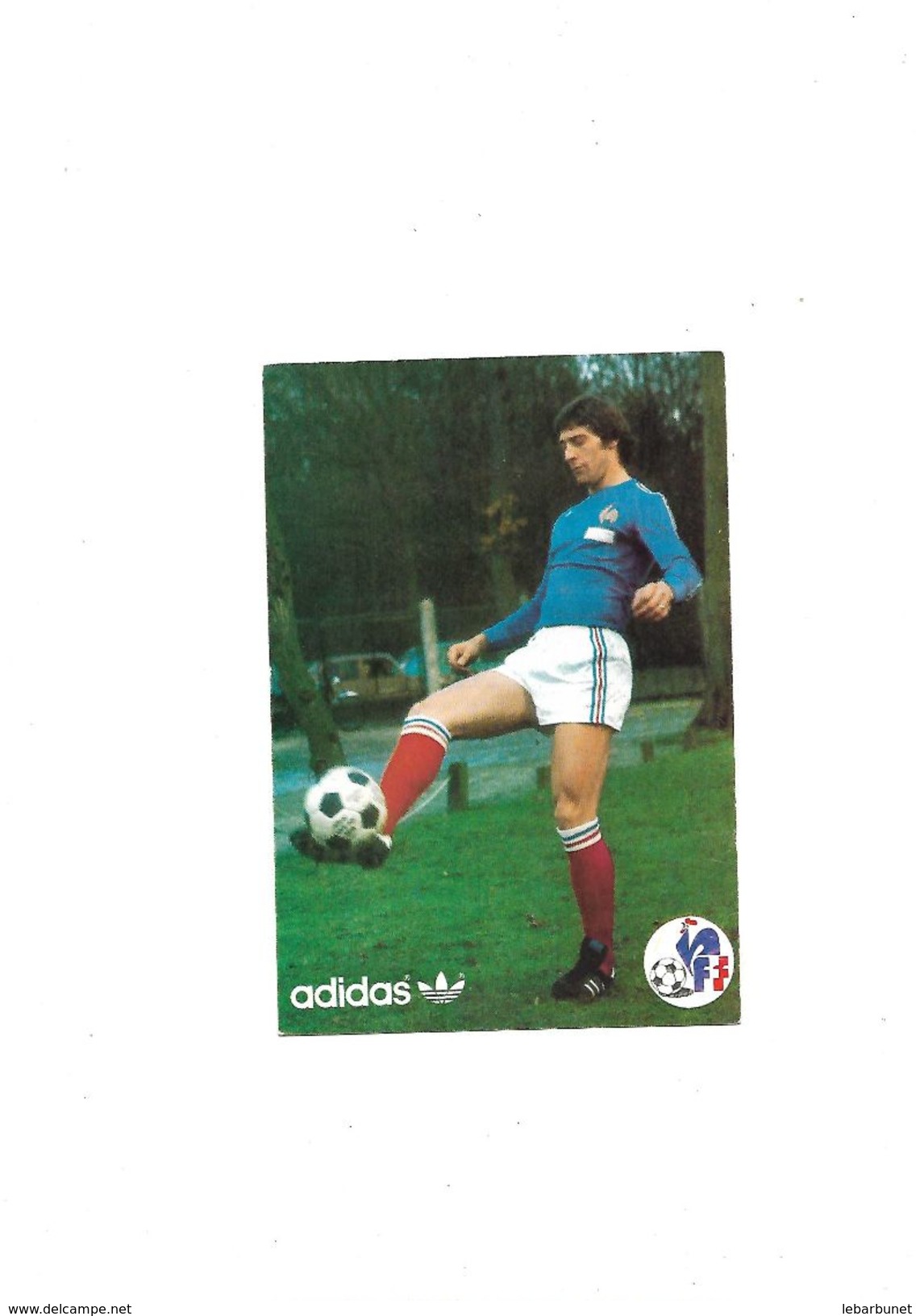 Carte Postale  Footballeur Patrice Rio  Adidas - Calcio