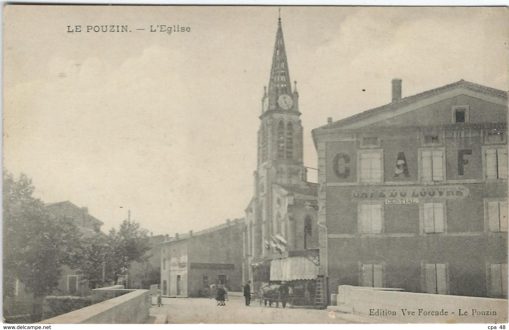 Ardeche : Le Pouzin, L'Eglise - Le Pouzin