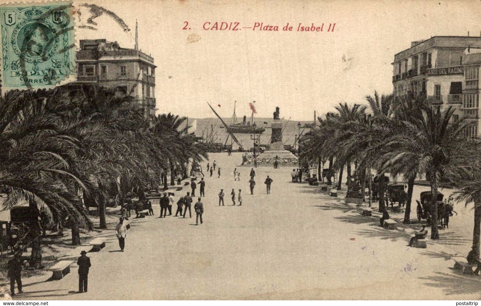 CADIZ. PLAZA DE ISABEL II - Cádiz