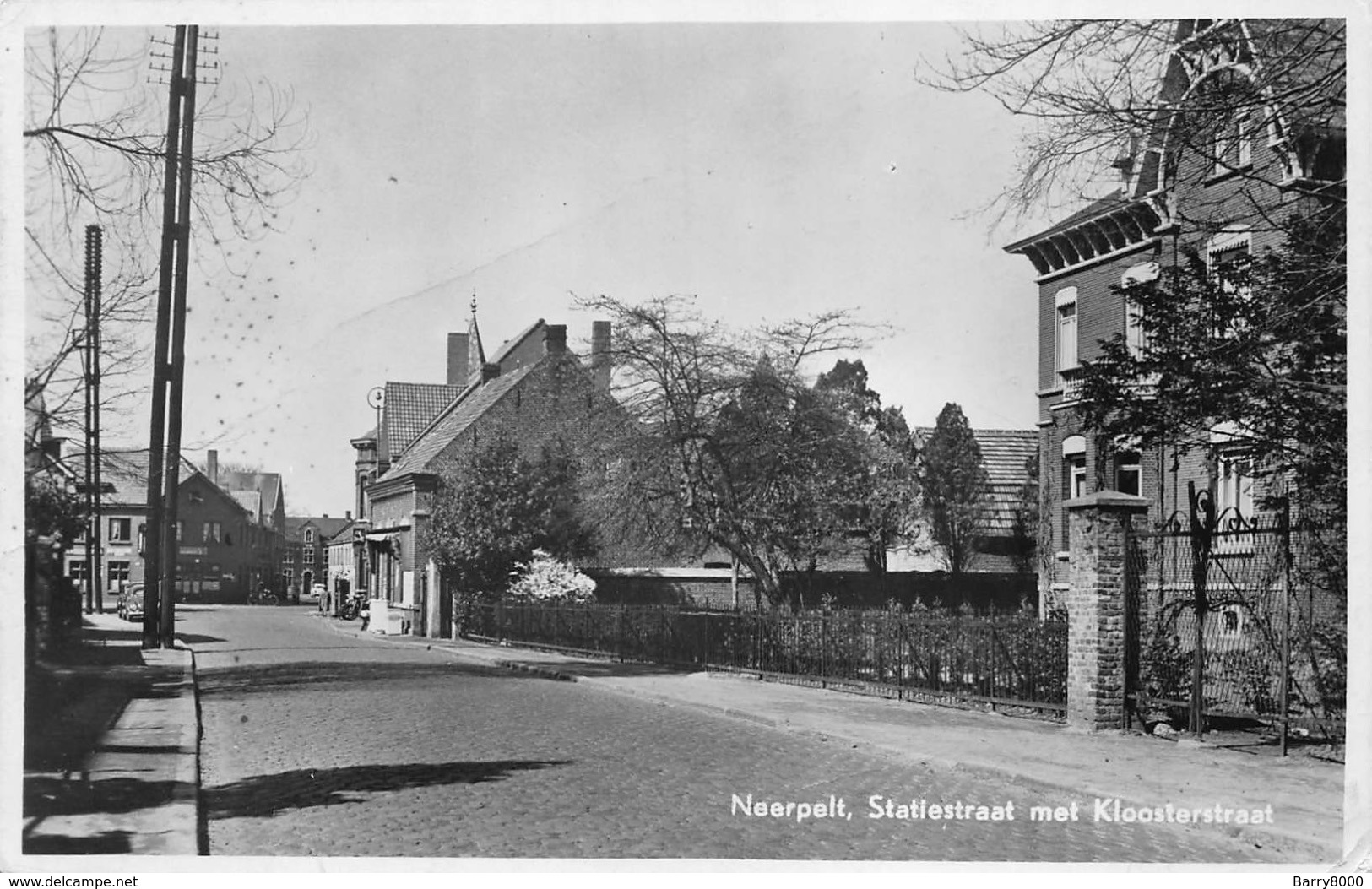 Neerpelt   Statiestraat En Kloosterstraat      X 1955 - Neerpelt