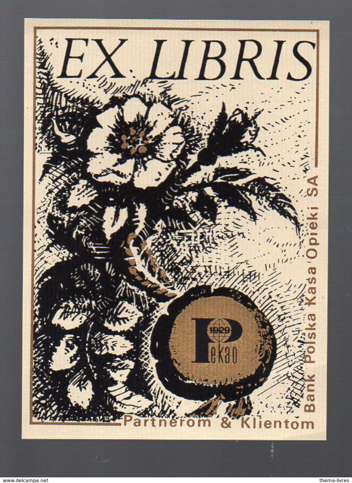 Ex Libris (publicitaire?)  (PPP5946) - Exlibris