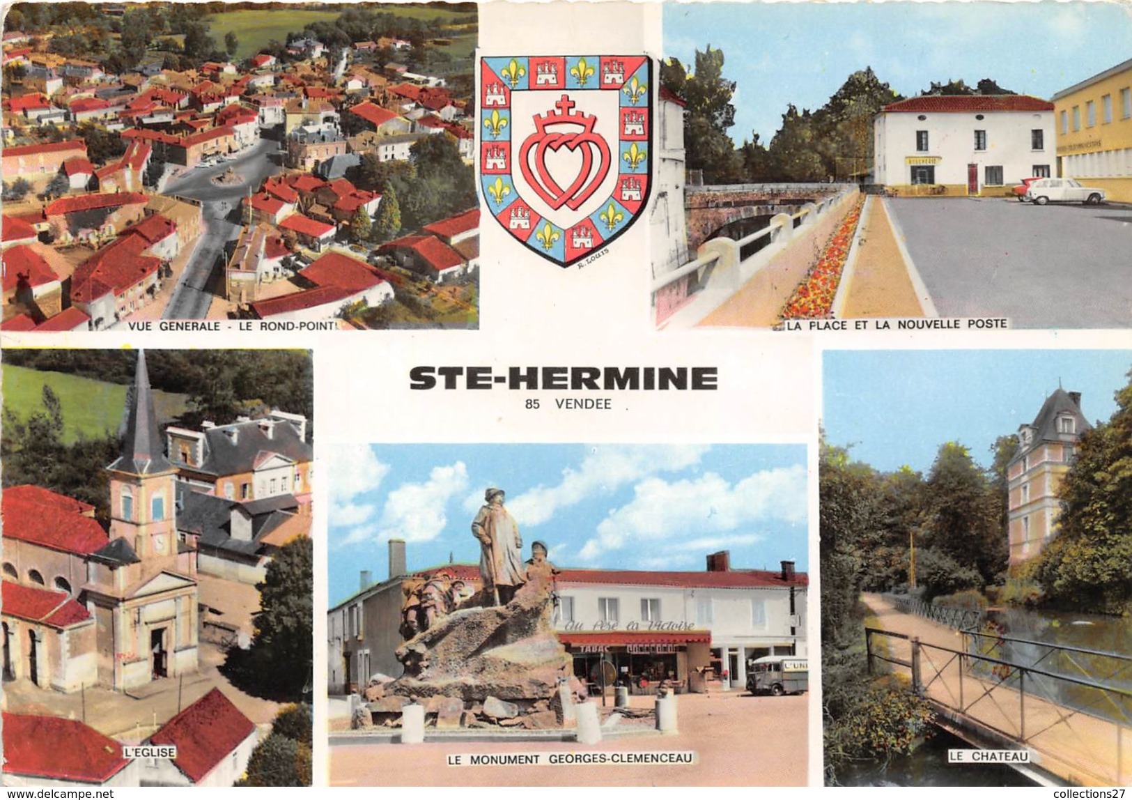 85-SAINTE-HERMINE - MULTIVUES - Sainte Hermine