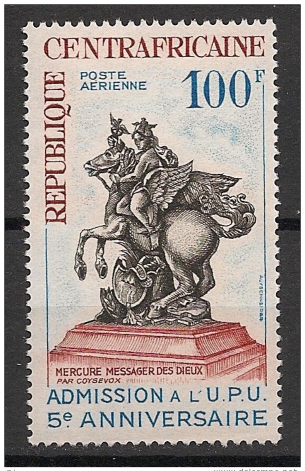 Centrafricaine - 1965 - Poste Aérienne PA N°Yv. 35 - UPU - Neuf Luxe ** / MNH / Postfrisch - República Centroafricana
