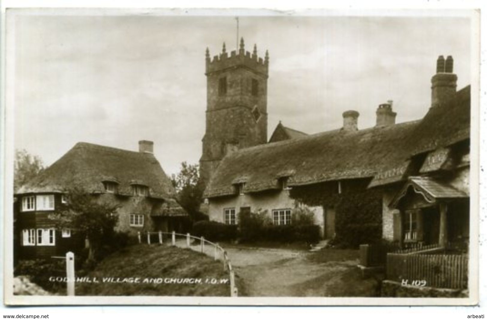 ILE DE WIGHT - Godshill Village And Church - Otros & Sin Clasificación