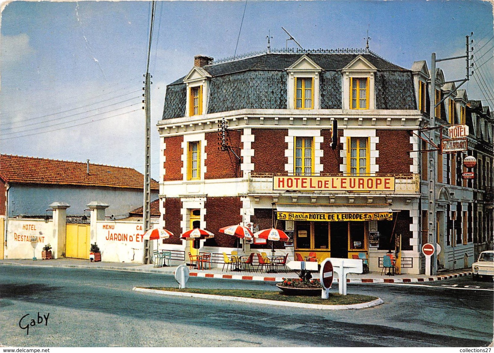 85-FONTENAY-LE-COMTE- HÔTEL DE L'EUROPE BAR RESTAURANT - Fontenay Le Comte