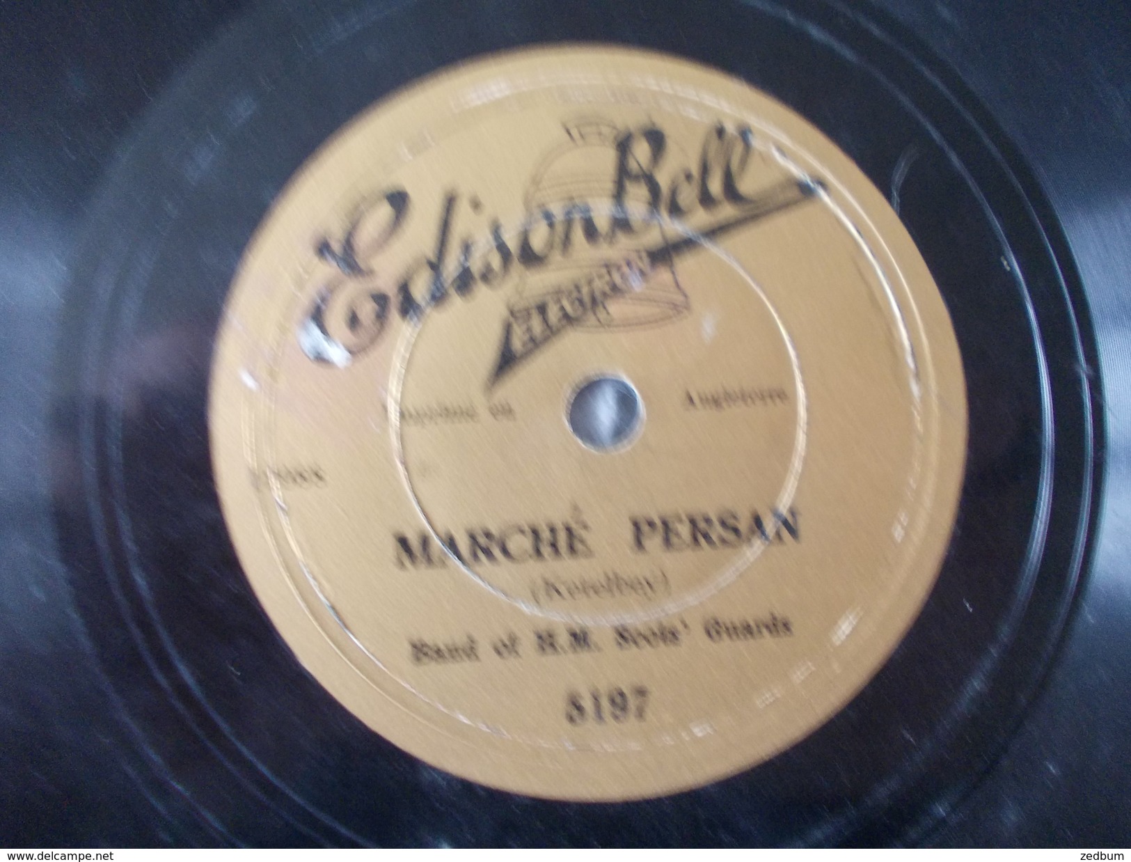 78T - Marché Persan Et Dans Le Jardin D'un Monastère Par Band Of H M Scots' Guards - 78 Rpm - Schellackplatten