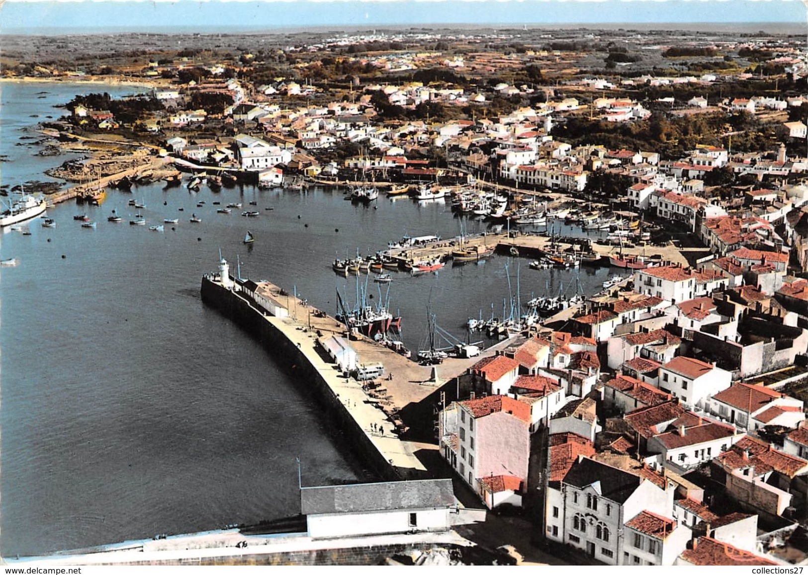 85-ILE-D'YEU- PORT JOINVILLE, VUE AERIENNE - Ile D'Yeu