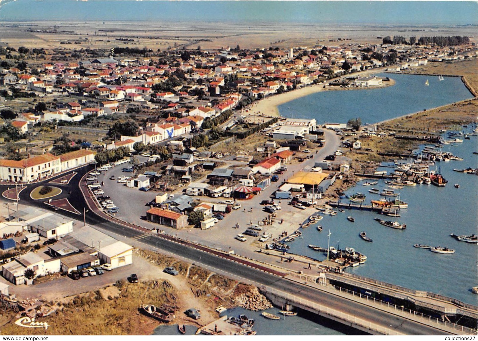 85-L'AIGUILLON-SUR-MER- VUE GENERALE AERIENNE - Autres & Non Classés