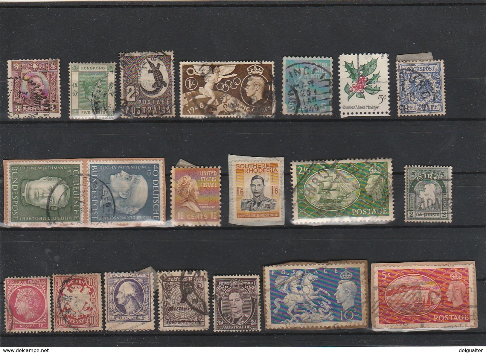 Lot Of World Stamps * Value To Identify - Mezclas (max 999 Sellos)