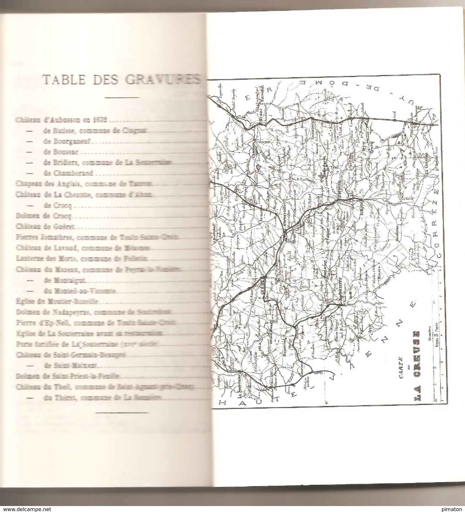 NOUVEAU DICTIONNAIRE HISTORIQUE,GEOGRAPHIQUE &STATISTIQUE Illustré De La CREUSE Par P.VALADEAU - Limousin