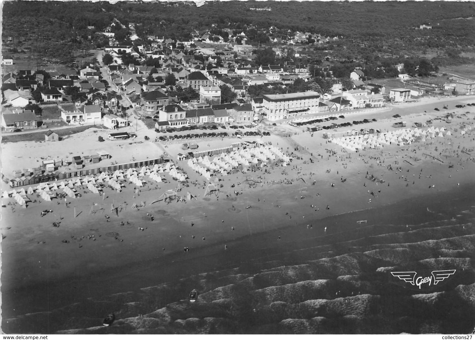 85-SAINT-JEAN-DE-MONTS- VUE D'ENSEMBLE DE LA PLAGE - Saint Jean De Monts