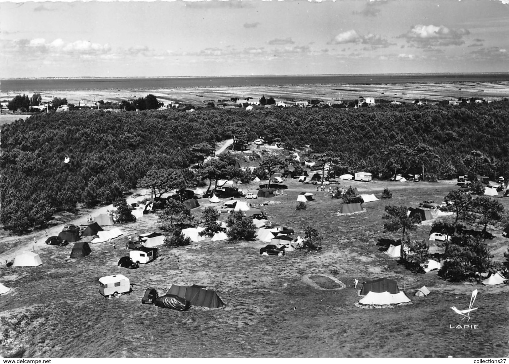 85- L'ILE DE NOIRMOUTIER -BARBATRE- LE TERRAIN DE CAMPING - Ile De Noirmoutier