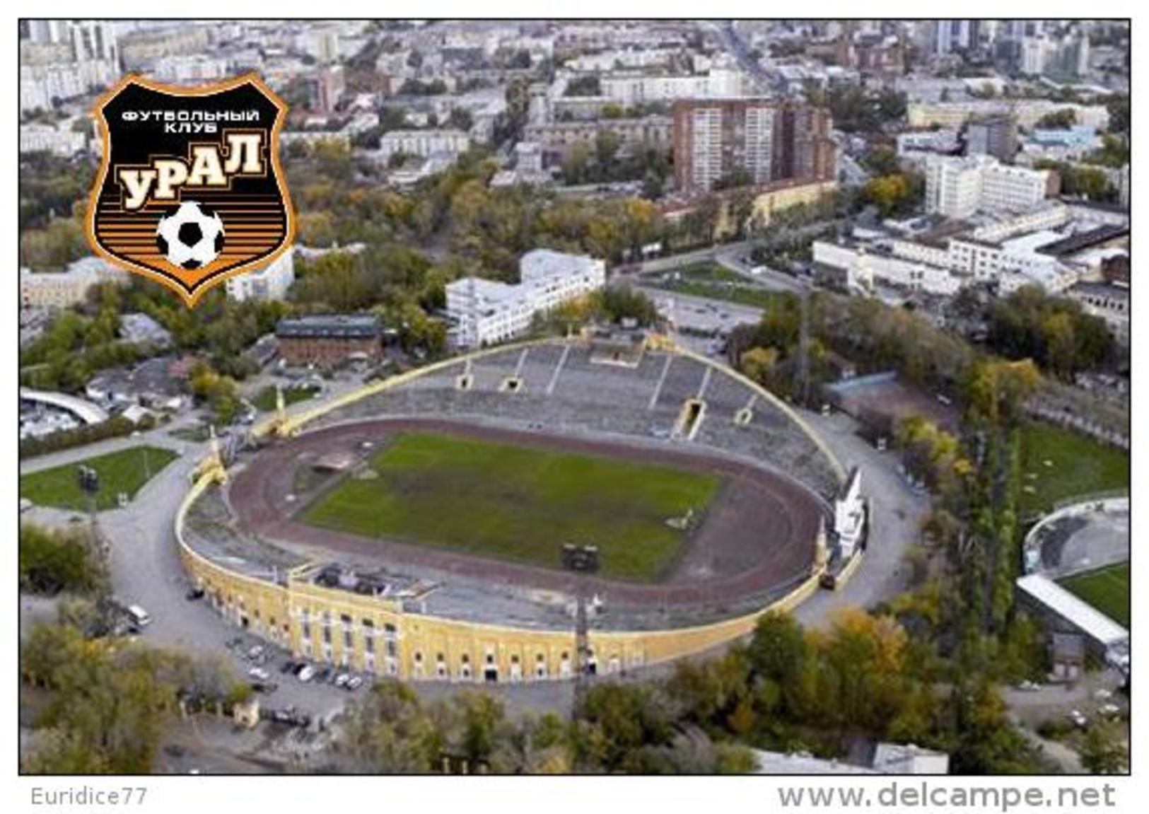 Stadium Central (Ekaterimbourg (FC Ural Sverdlovsk Oblast,Russia) Postcard - Size: 15x10 Cm. Aprox - Fútbol