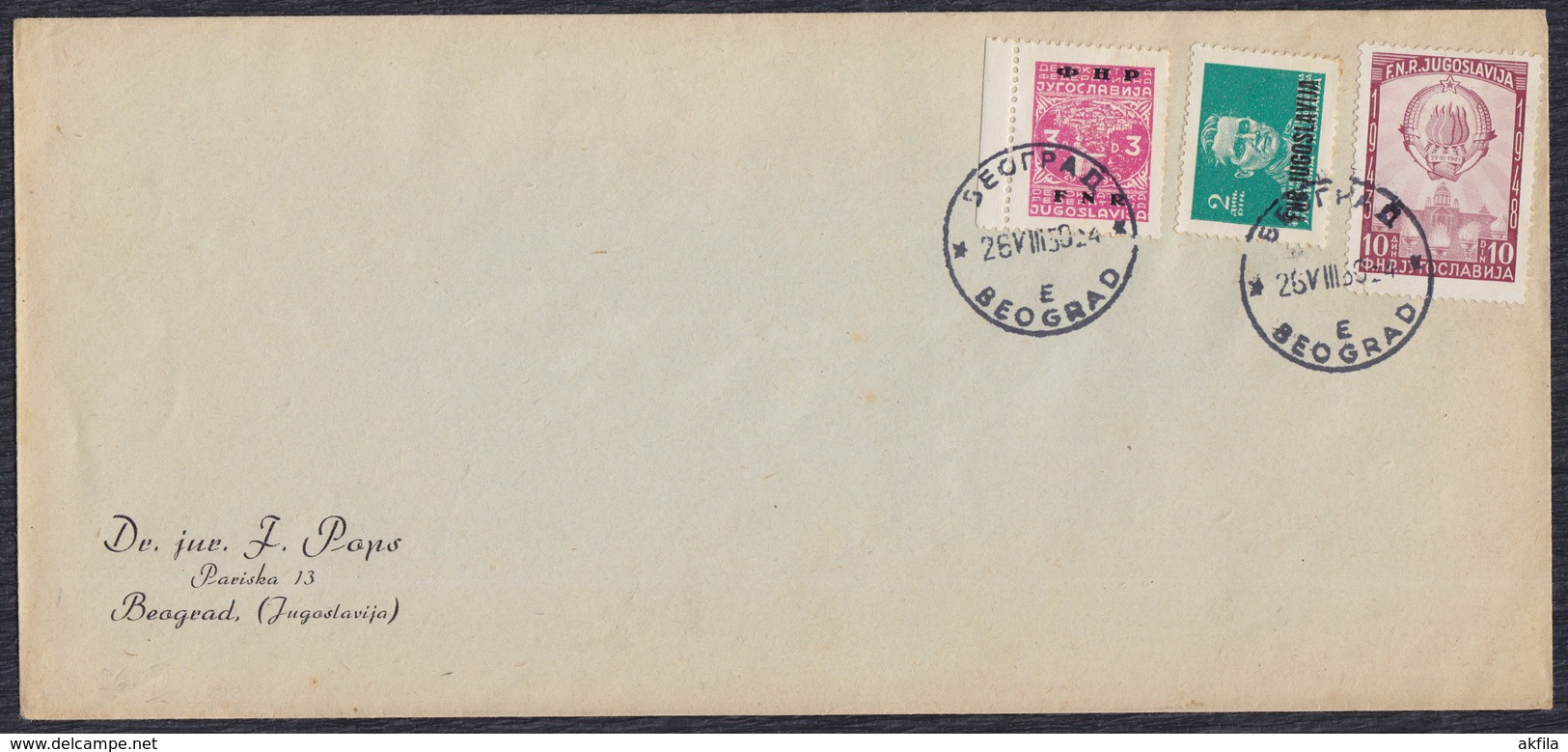 Yugoslavia 1950 Letter, Loco - Covers & Documents