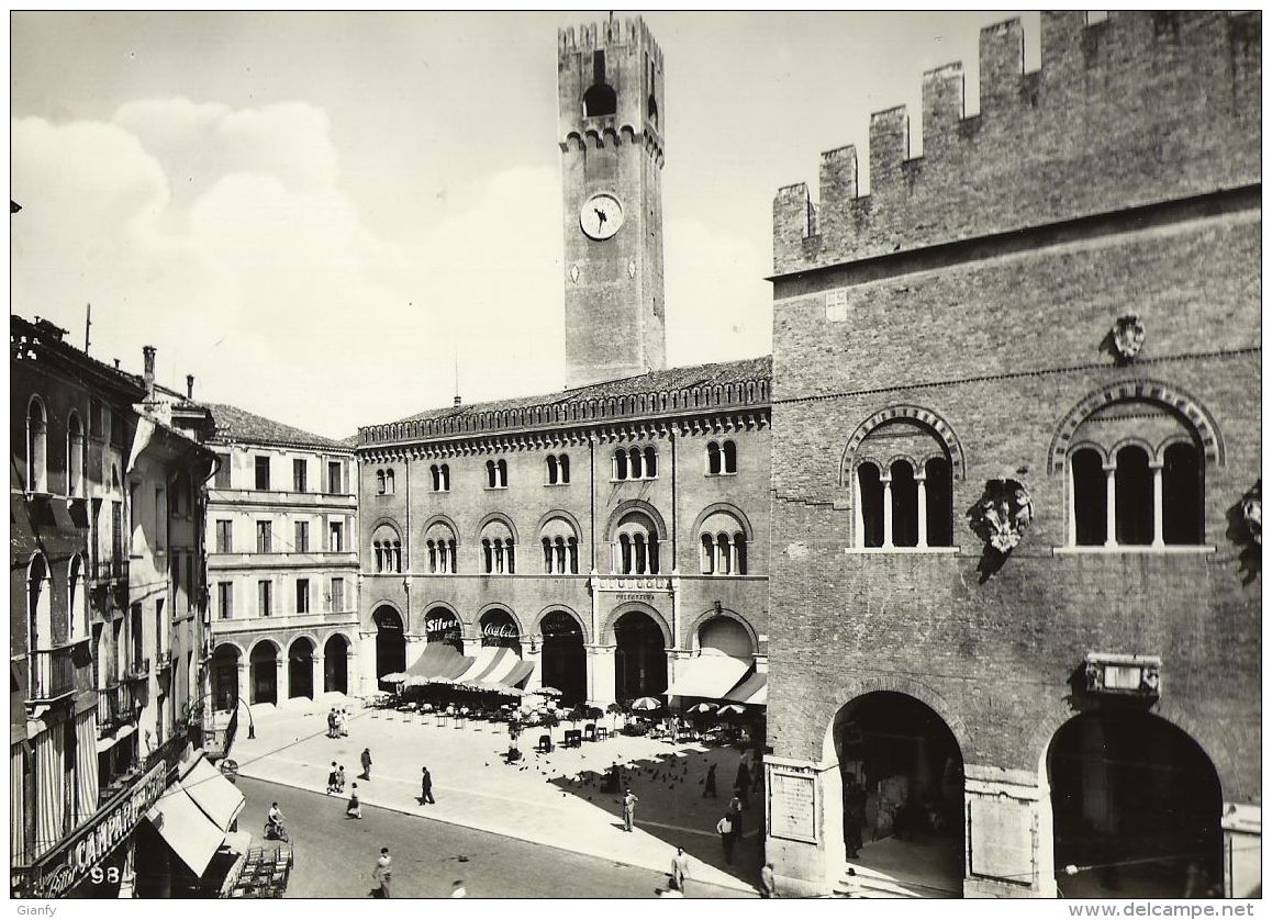 TREVISO PIAZZA DEL POPOLO 1950 - Treviso