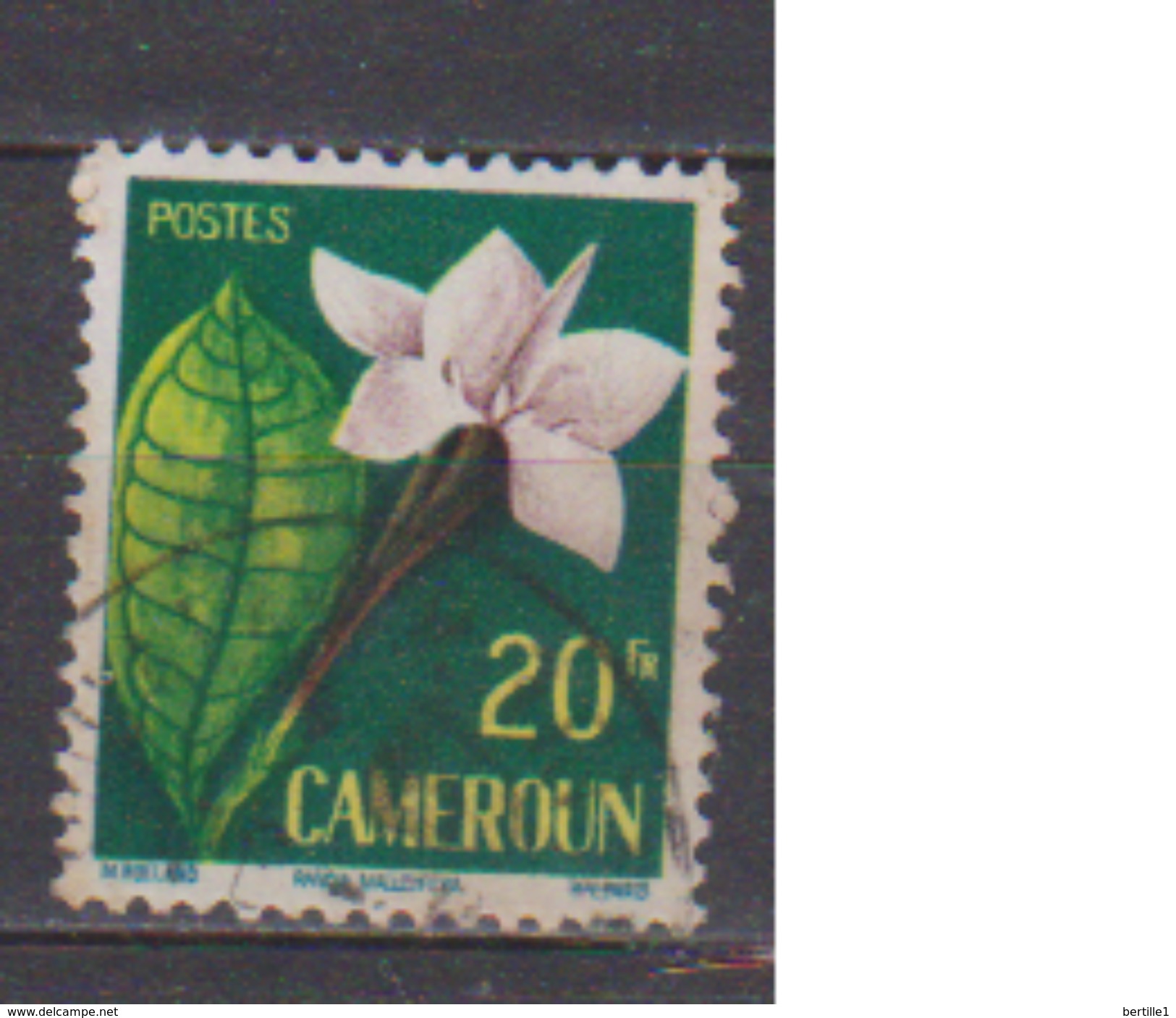 CAMEROUN         N°   307    OBLITERE         ( O    3604 ) - Oblitérés