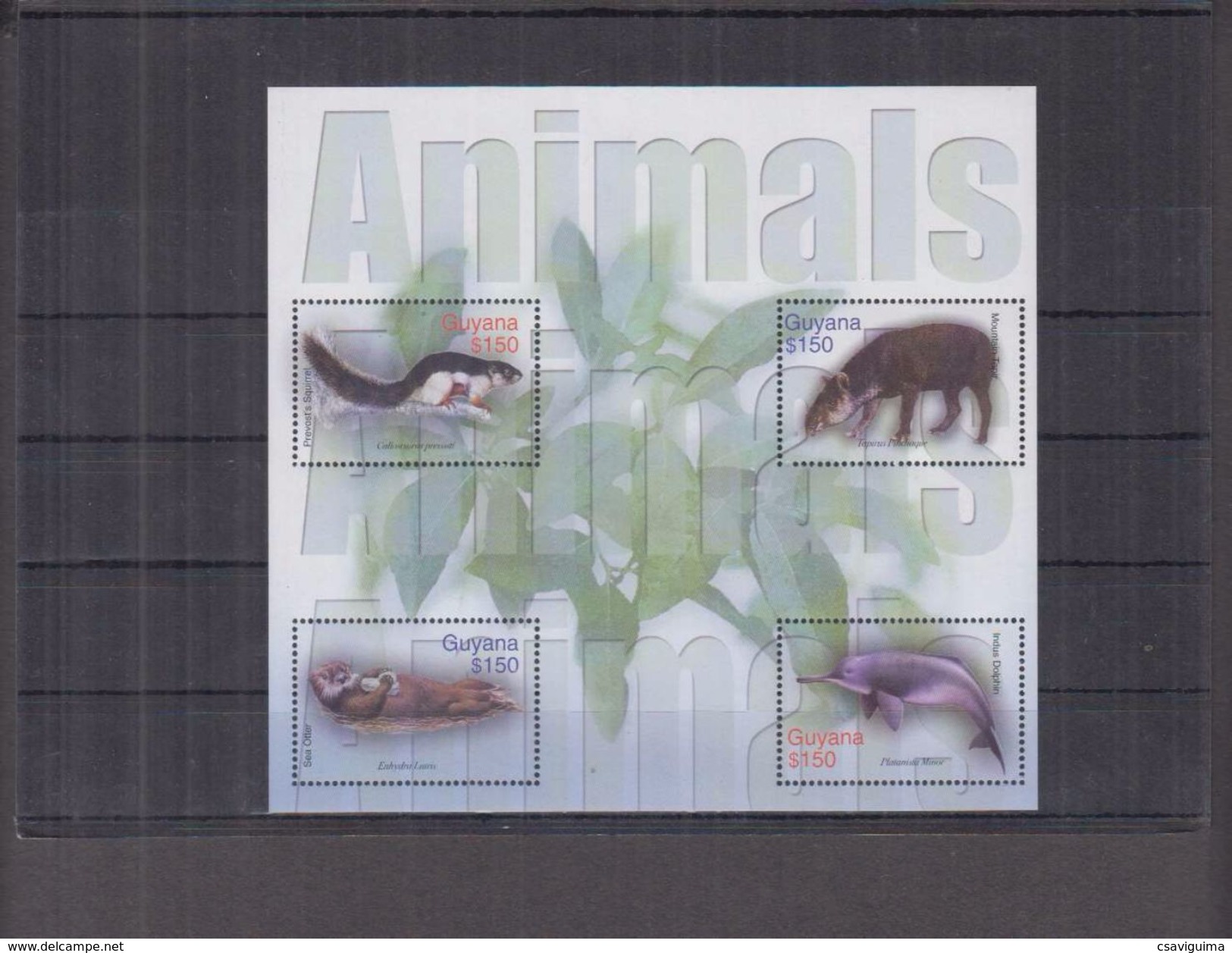 Guyana - 2003 - Animals - Yv 5703E/H - Altri & Non Classificati