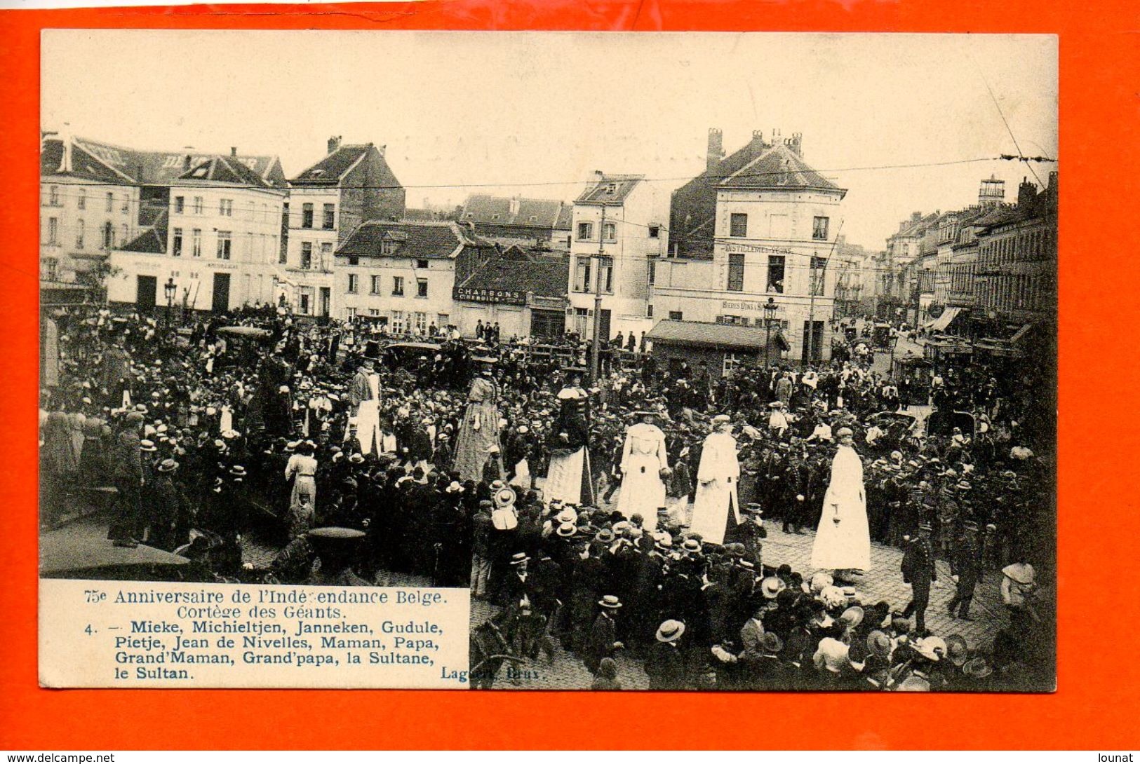 Anniversaire De L'indépendance Belge - Cortège Des Géants - Demonstrations