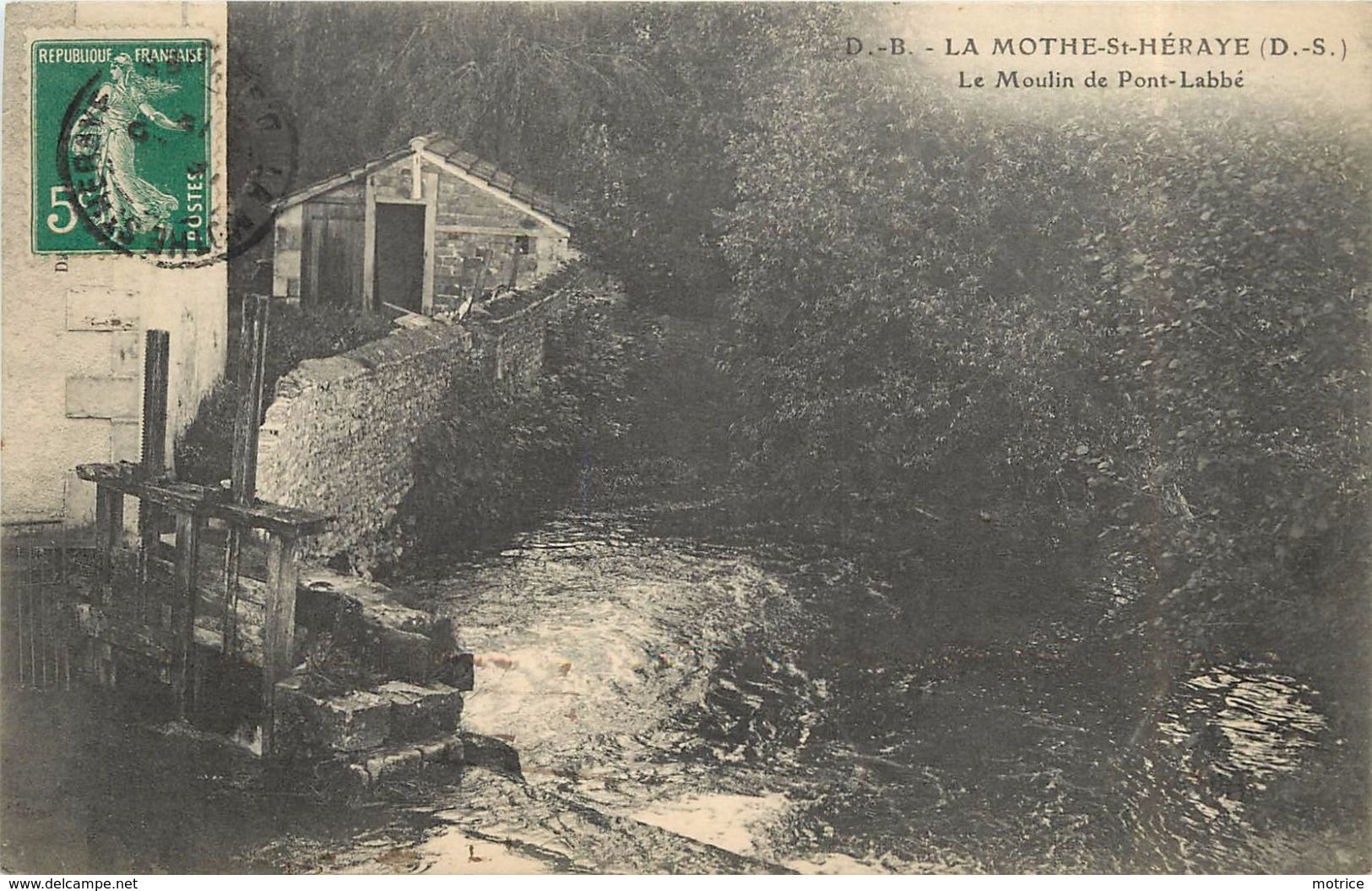 LA MOTHE SAINT HERAYE - Le Moulin De Pont Labbé. - La Mothe Saint Heray