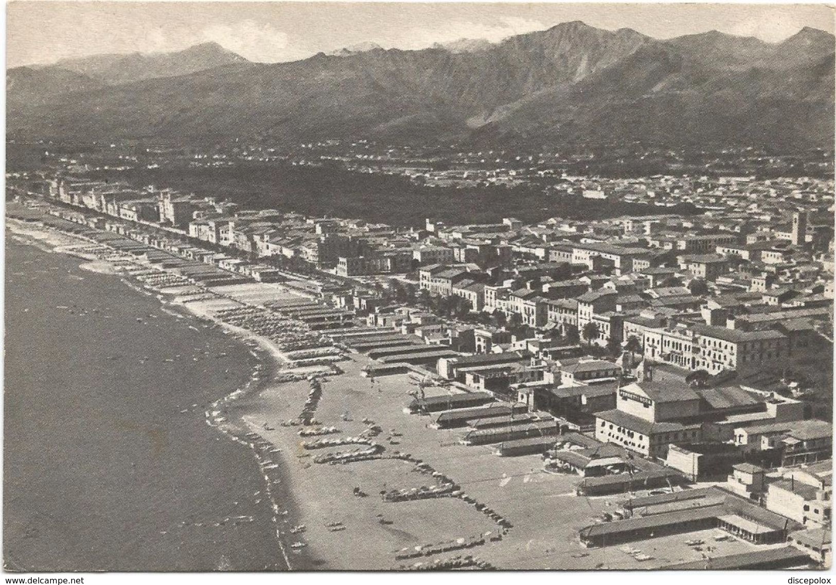 Z4461 Viareggio (Lucca) - Panorama Aereo Vista Aerea Aerial View Vue Aerienne / Viaggiata 1960 - Viareggio