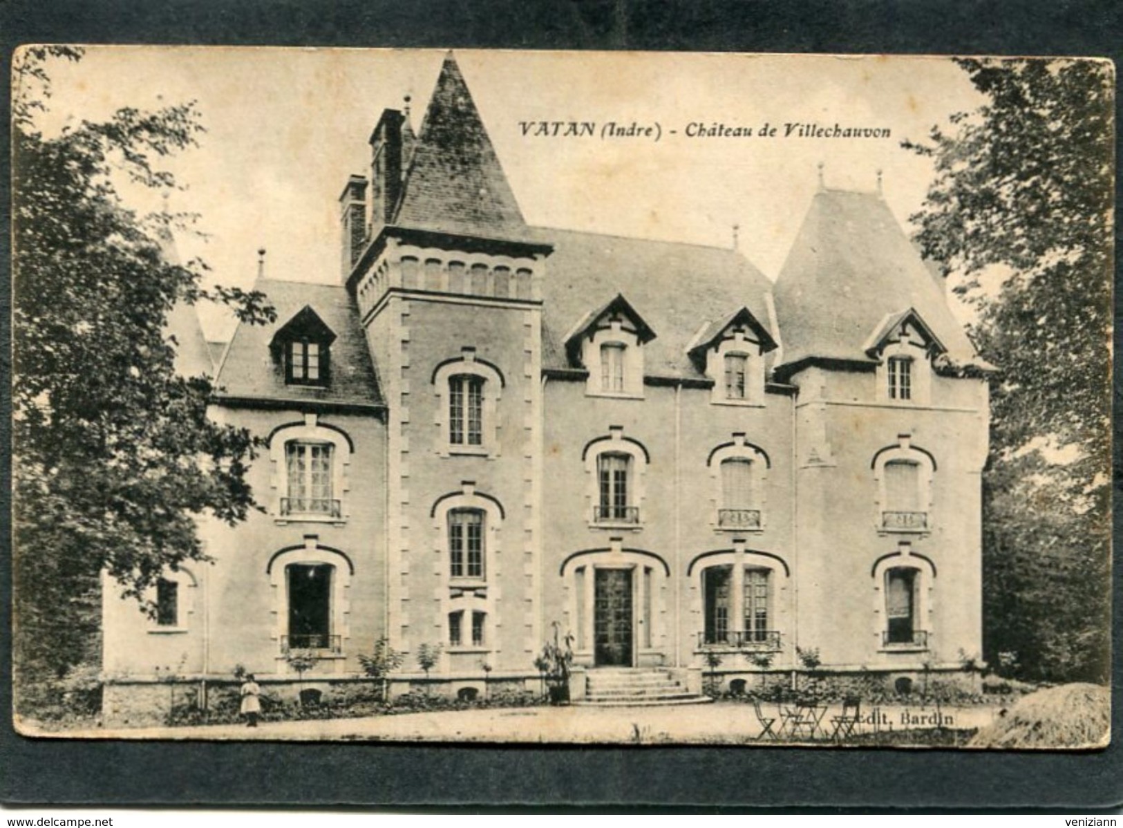 CPA - VATAN - Château De Villechauvon - Autres & Non Classés