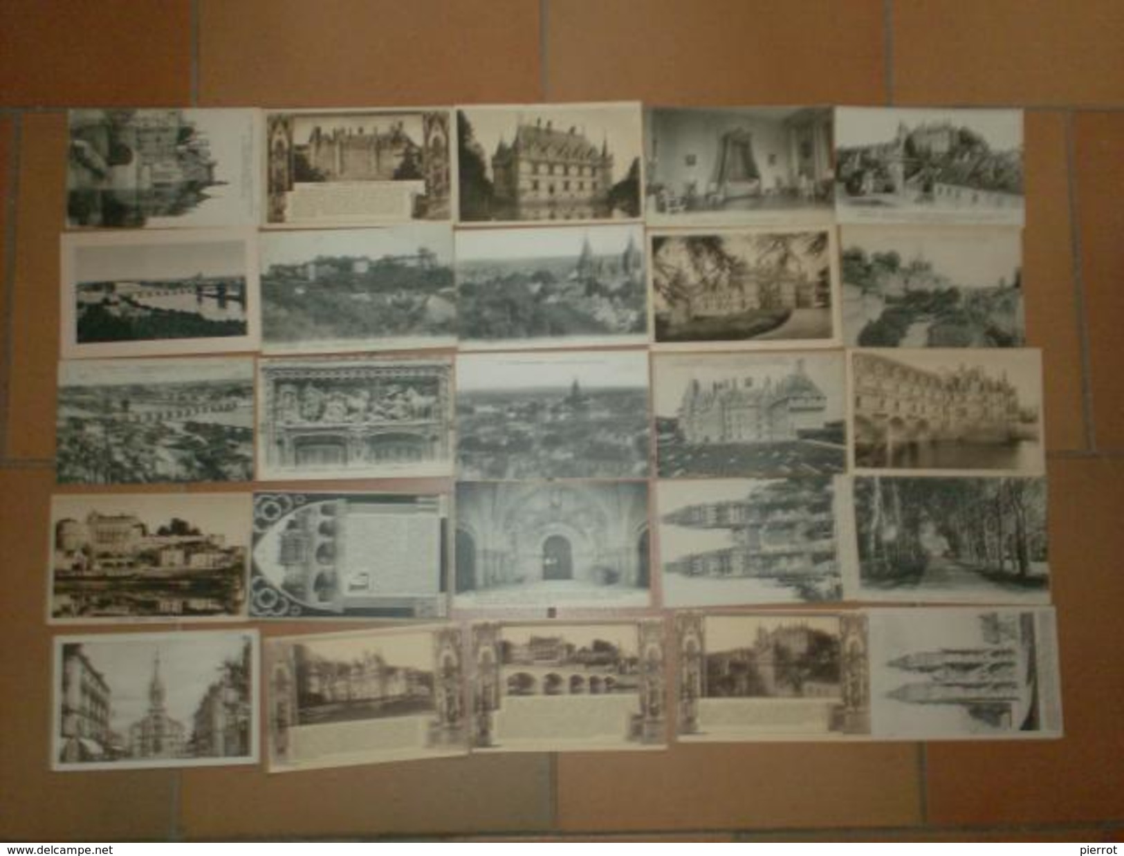 060917 Lot De 105 CPA (avant 1940) Dep.37  Indre Et Loire - 100 - 499 Postcards
