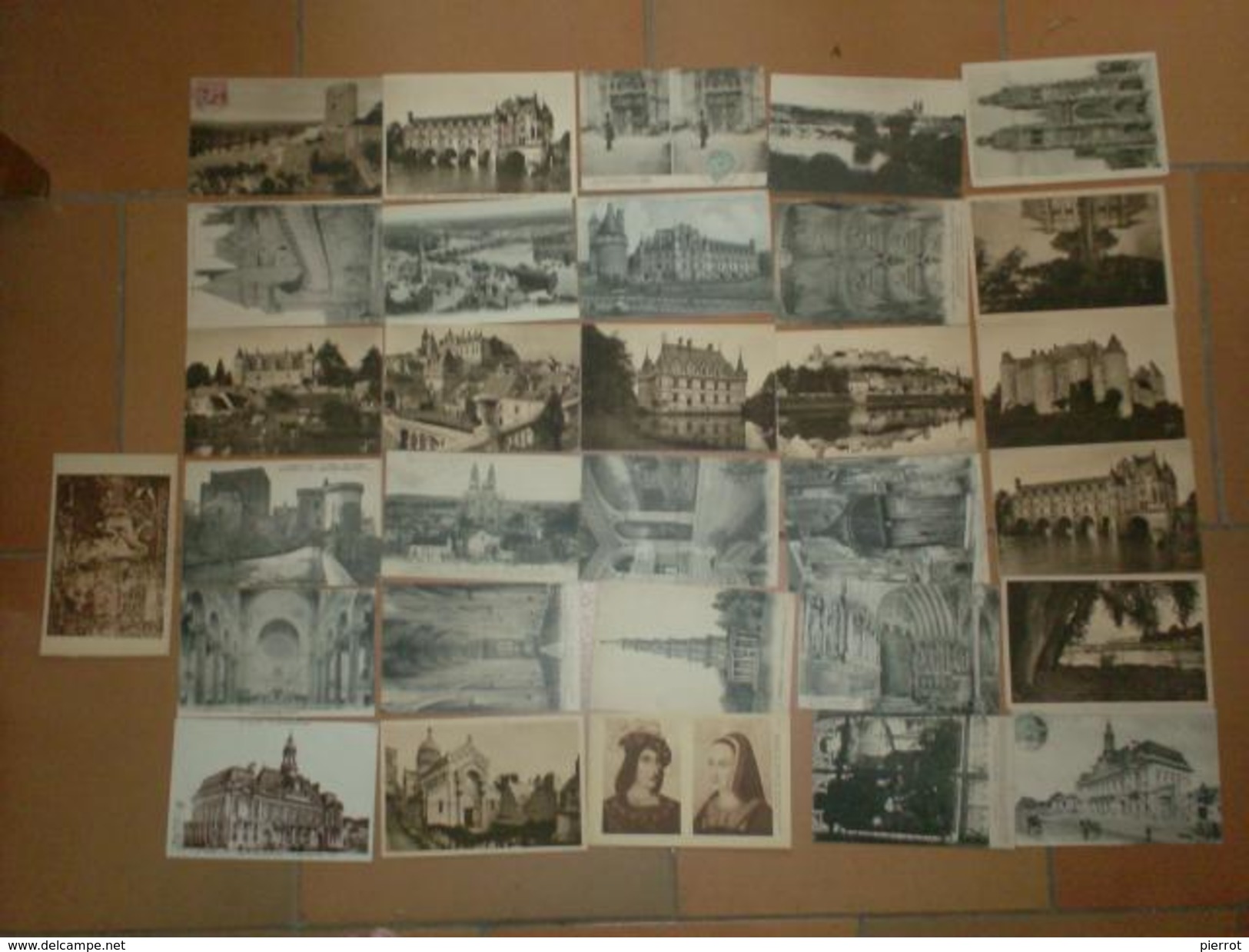 060917 Lot De 105 CPA (avant 1940) Dep.37  Indre Et Loire - 100 - 499 Postcards