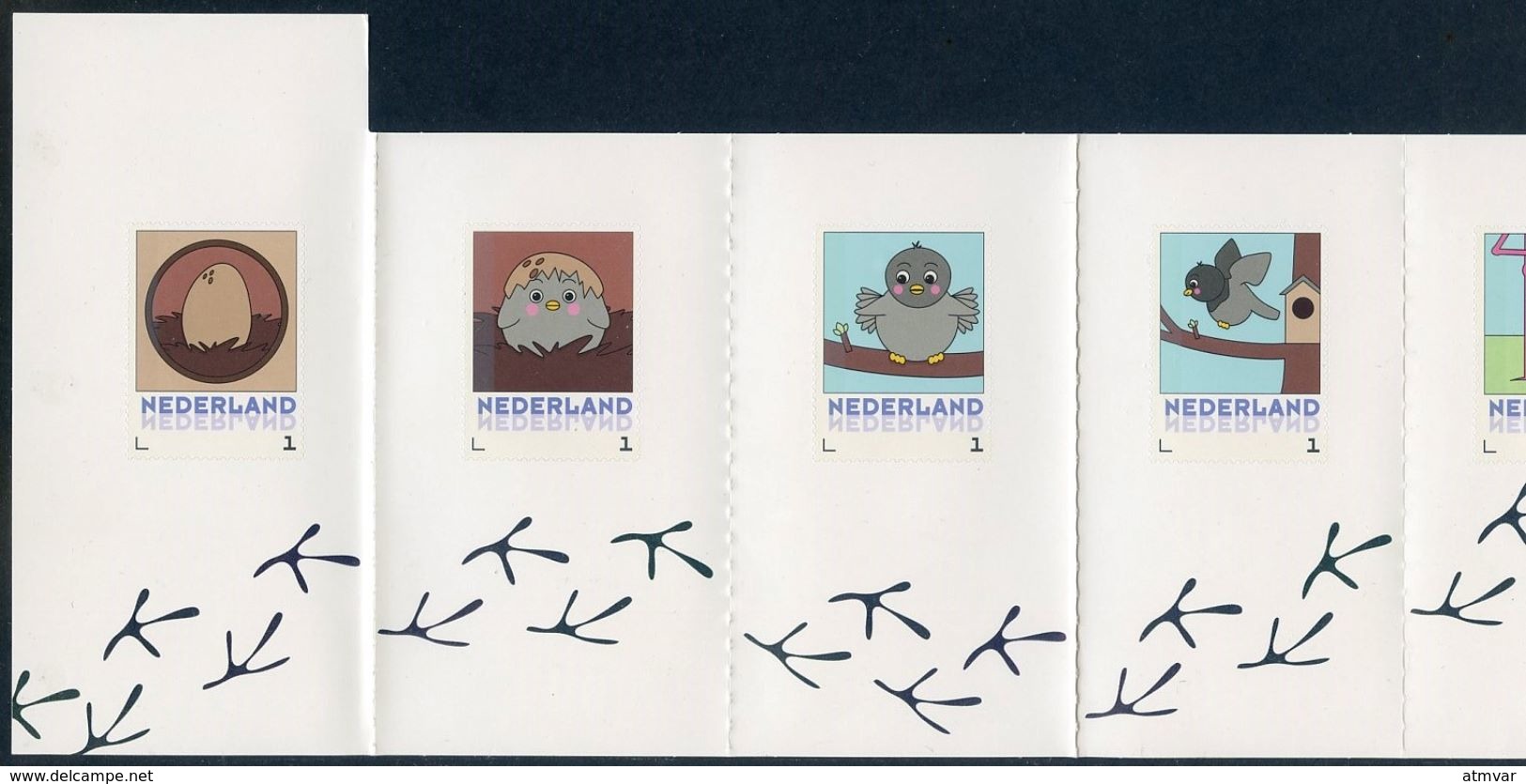THE NETHERLANDS (2016) - De Postduif - The Carrier Pigeon - Royal Joh. Enschedé - Booklet With 10 Stamps - Timbres Personnalisés
