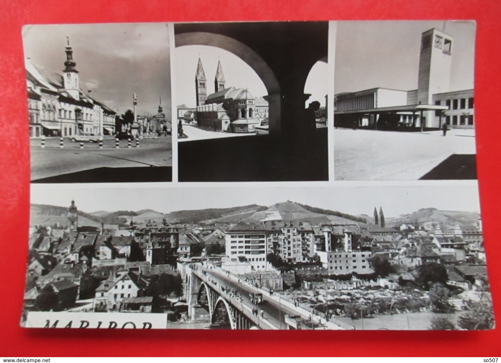 D2-Postcard-Maribor - Slovenië