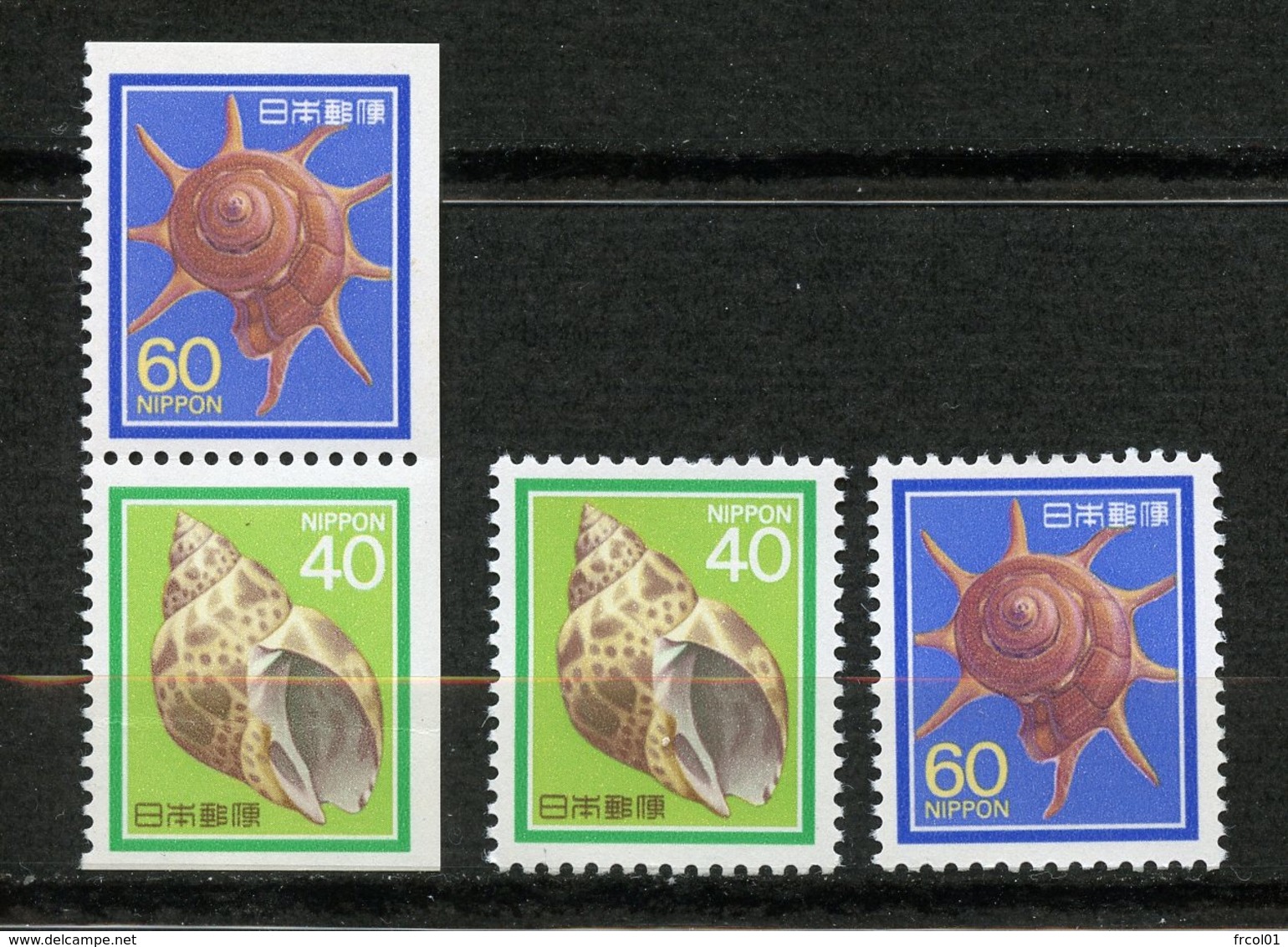 Japan, Yvert 1676&1677+1676a&1677a, Scott 1623&1625+imperforated, MNH - Neufs