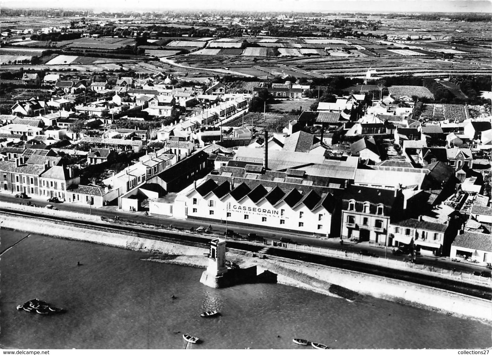 85-CROIS-DE-VIE- USINE DE CROIX DE VIE, CONSERVES CASSEGRAIN NANTES - Saint Gilles Croix De Vie