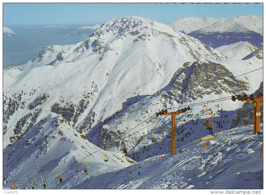 Autriche - Olympiagelände Axamer Lizum - Sessellift - Télésiège Ski - Postmarked Axams 1975 - Innsbruck