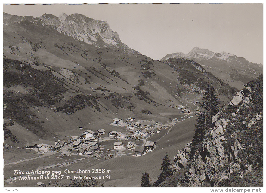 Autriche - Zürs Am Arlberg Geg. Omeshorn U. Mohnenfluh - Zürs