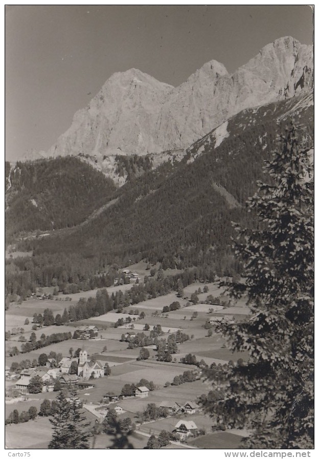 Autriche - Ramsau Am Dachstein In Schladming - Panorama -  Postmarked 1962 - Ramsau Am Dachstein