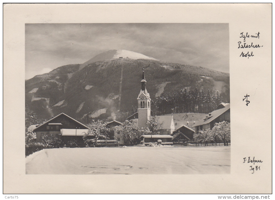 Autriche -  Igls Mit Patscherkofel - Postmarked 1962 - Foto Defner - Innsbruck