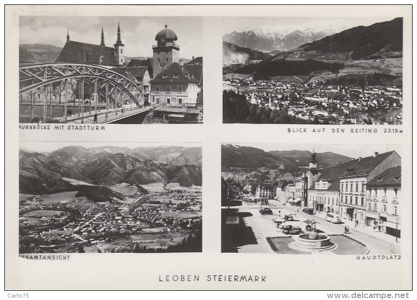 Autriche - Leoben Steiermark - Carte-Photo - Foto Max Mayer - 1960 - Leoben