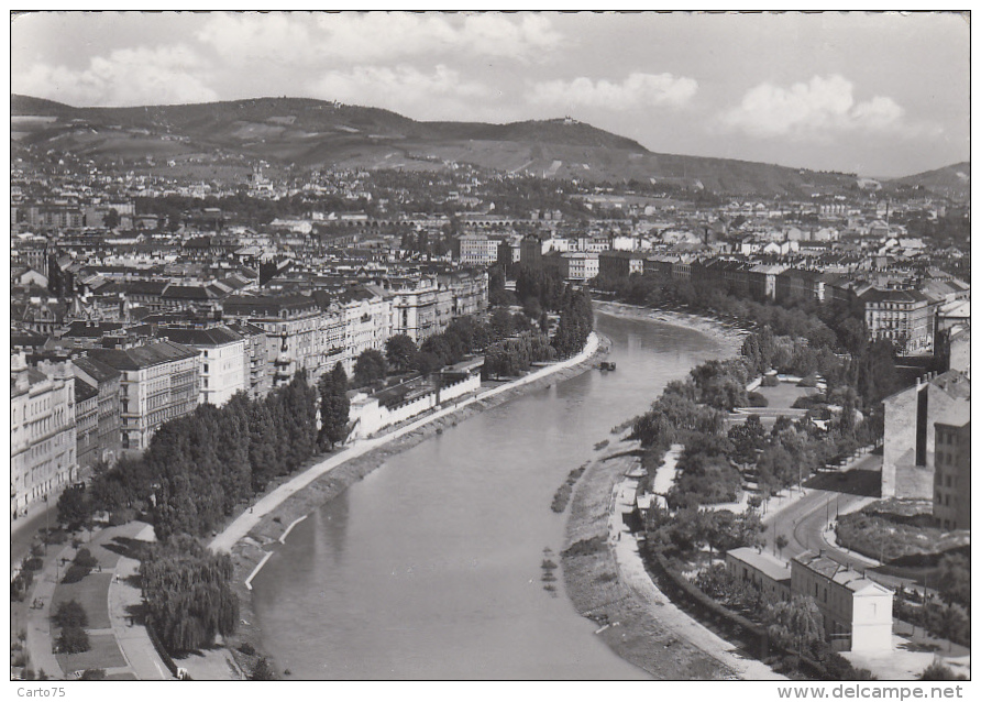 Autriche - Wien - Donaukanal Mit Kahlen U. Leopoldsberg - Autres & Non Classés