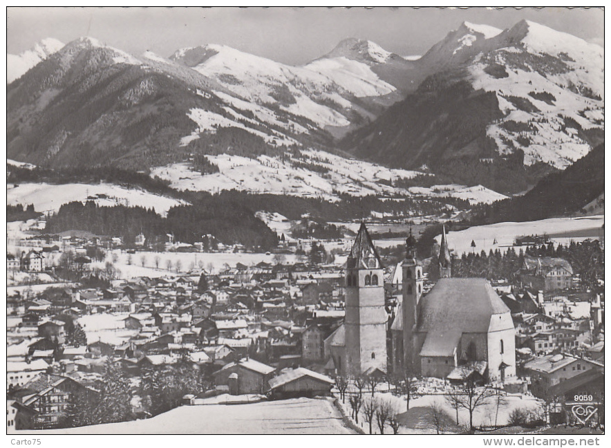 Autriche - Kitzbühel - Panorama - 1955 - Kitzbühel