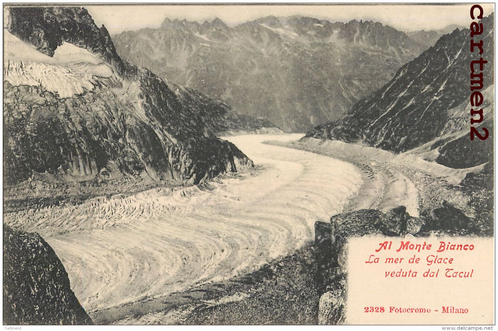 4 CPA : CHAMONIX MONT-BLANC OSSERVATORIO JANSSEN MONTE BIANCO ALPINISME VAL D'AOSTA MER DE GLACE COURMAYEUR 1900 ITALIA - Chamonix-Mont-Blanc