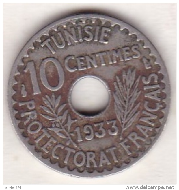 PROTECTORAT FRANCAIS. 10 CENTIMES 1933 - Tunisia