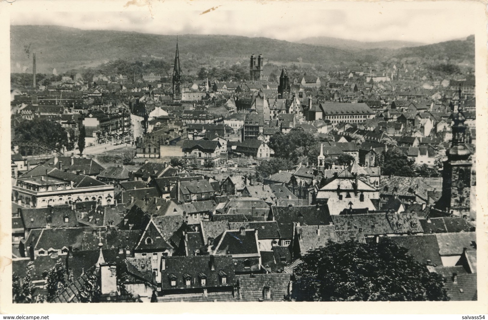 ALLEMAGNE - DEUTSCHLAND : Saarbrücken  - Panorama - Totalansicht - Saarbrücken