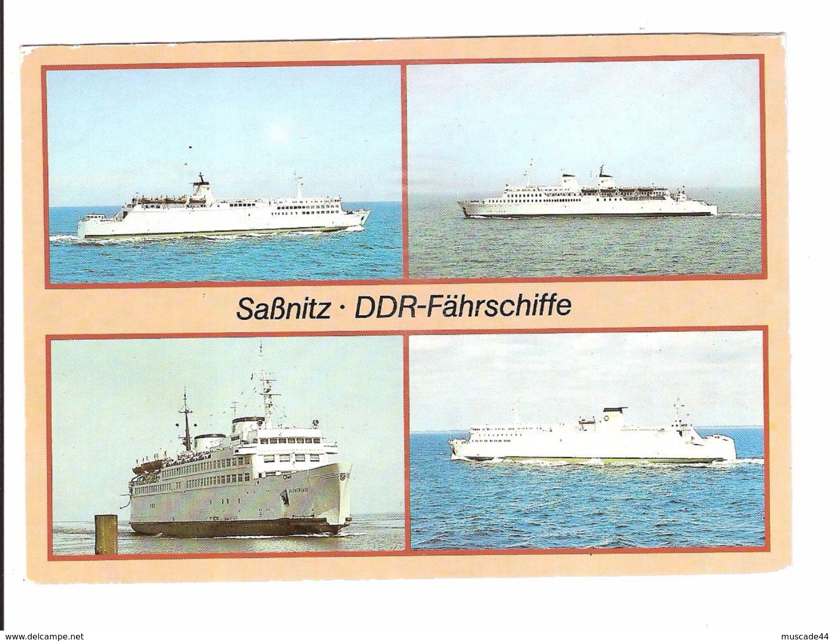 Saßnitz DDR-Fährschiffe - MULTI VUES - Autres & Non Classés