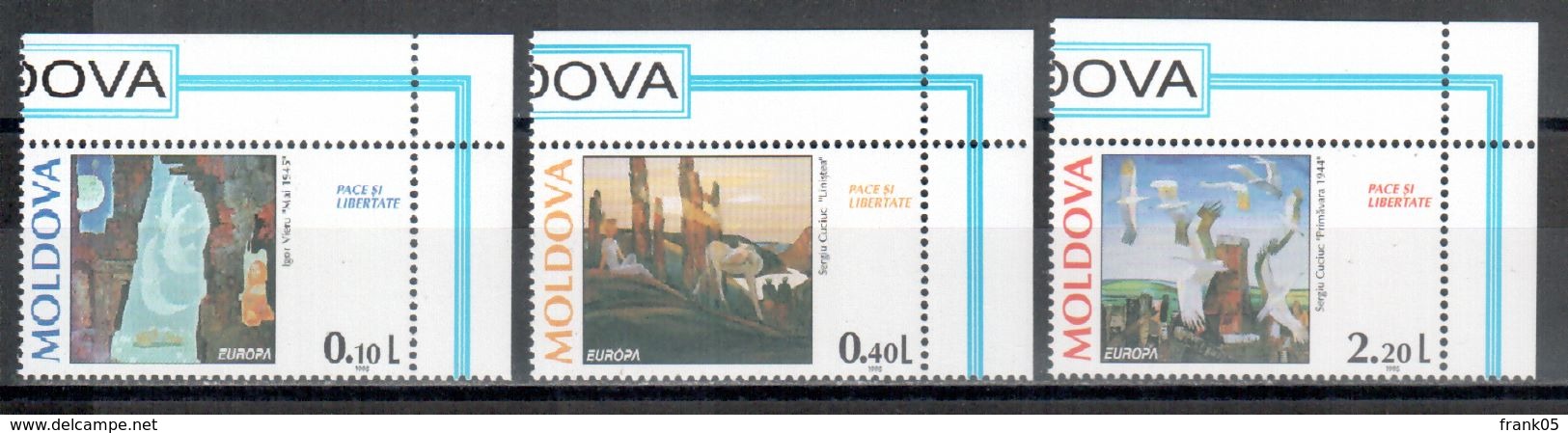 Moldawien / Moldova / Moldavie 1995 Satz/set EUROPA ** - 1995